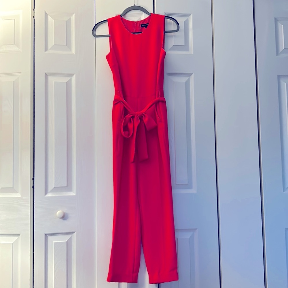 Banana Republic Hot Pink Jumpsuit